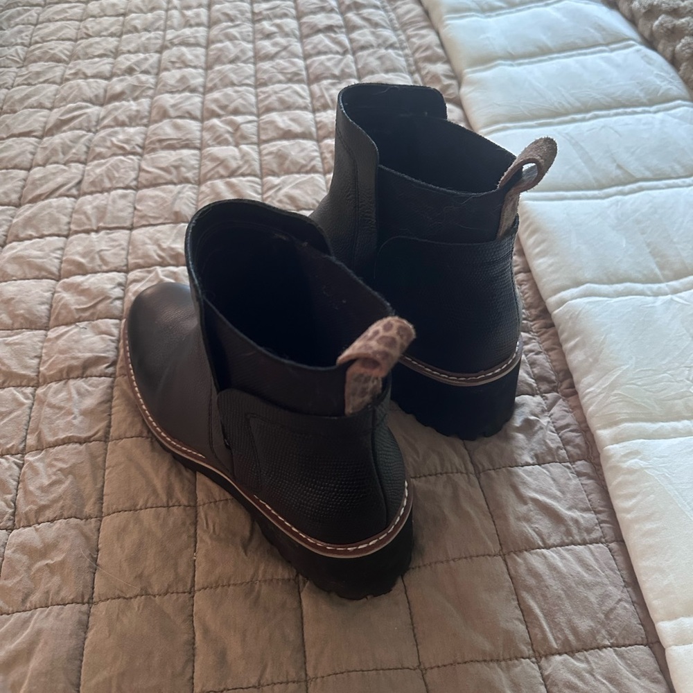 Dolce Vita Black Combat Boots